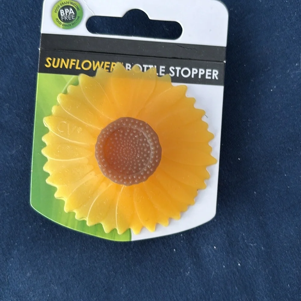 Wine stopper, wine glass markers and more